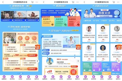 京東618見(jiàn)證消費(fèi)新趨勢(shì) 健康管理需求激增，預(yù)付費(fèi)醫(yī)療服務(wù)成亮點(diǎn)